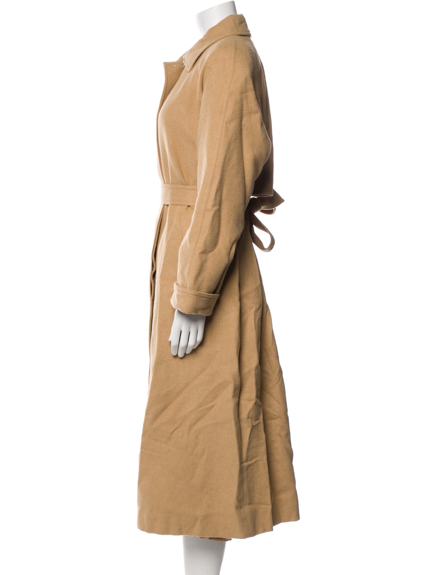 Neiman Marcus Camel Hair Trench Coat
