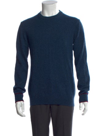Neiman Marcus Cashmere Crew Neck Pullover