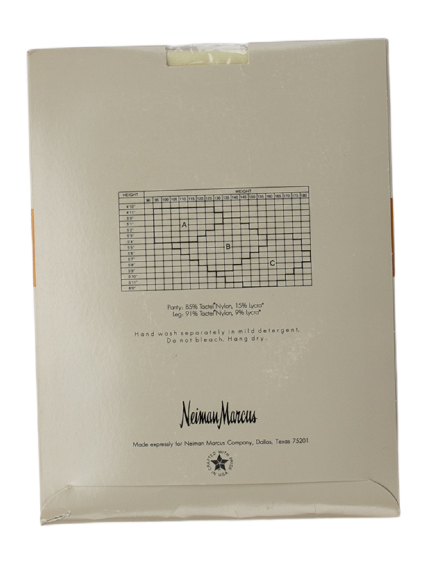 Neiman Marcus Dream Satin Control Top Sandalfoot Pantyhose w/Tags