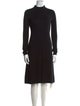 Neiman Marcus Cashmere Knee-Length Dress