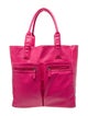 Neiman Marcus Embossed Leather Tote