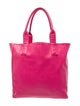 Neiman Marcus Embossed Leather Tote