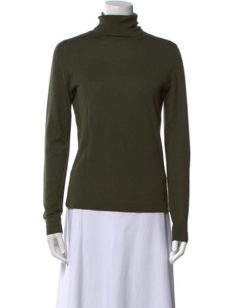 Neiman Marcus Cashmere Turtleneck Top