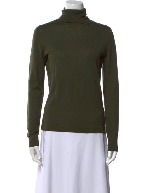 Neiman Marcus Cashmere Turtleneck Top