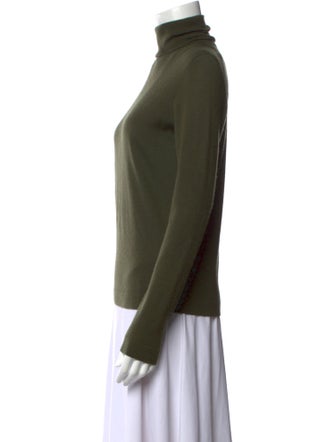 Neiman Marcus Cashmere Turtleneck Top