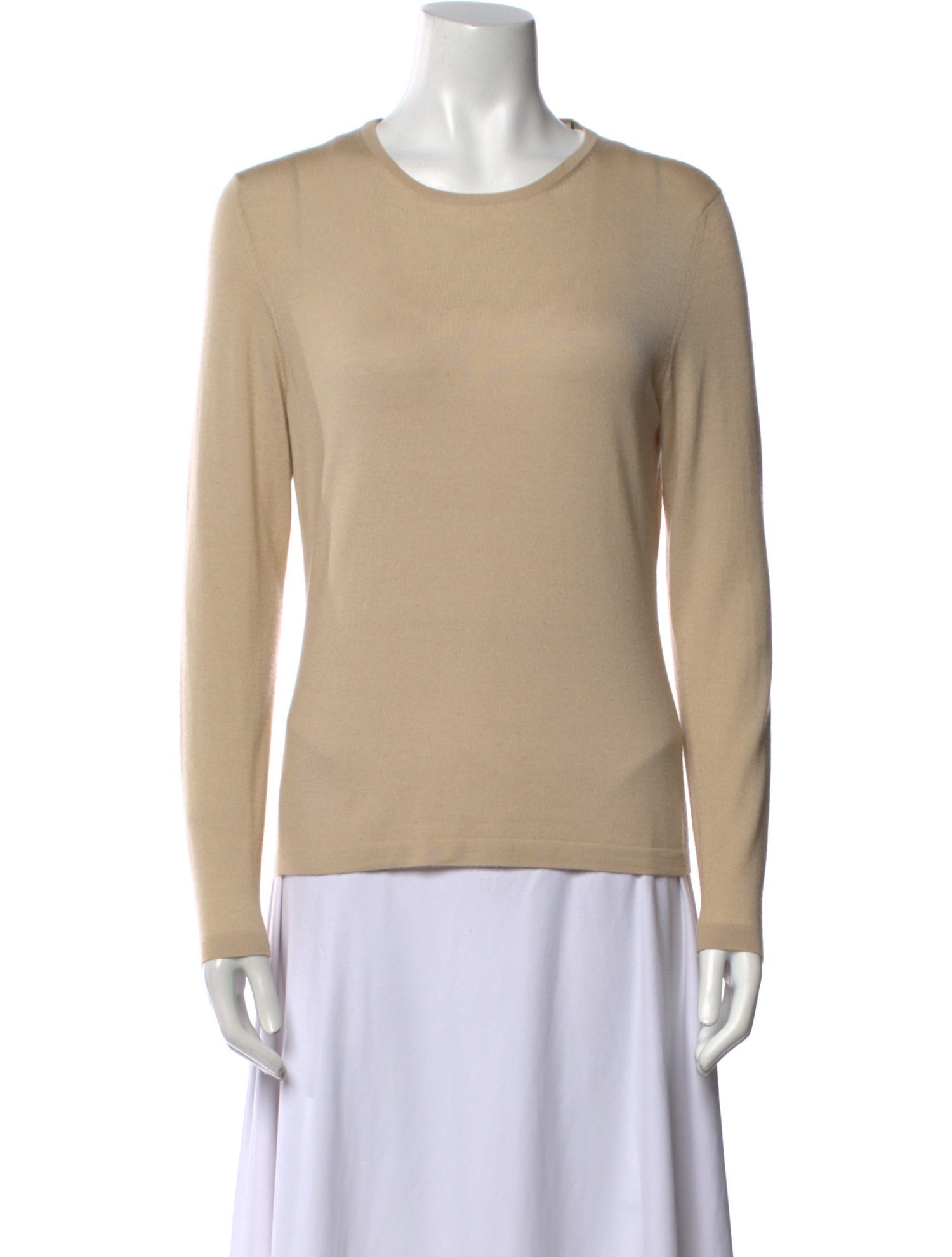 Neiman Marcus Cashmere Crew Neck Sweater