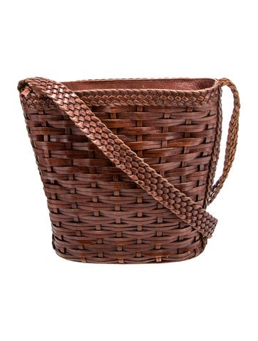 Saks Fifth Avenue Crossbody Bags Leather Bucket Bag