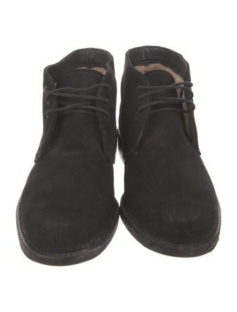 Neiman Marcus Suede Sneakers