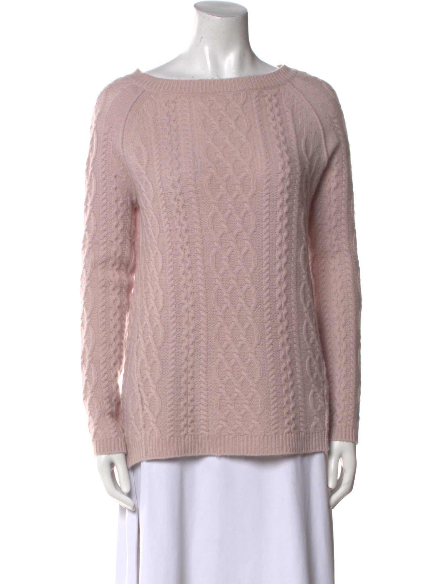 Neiman Marcus Cashmere Bateau Neckline Top