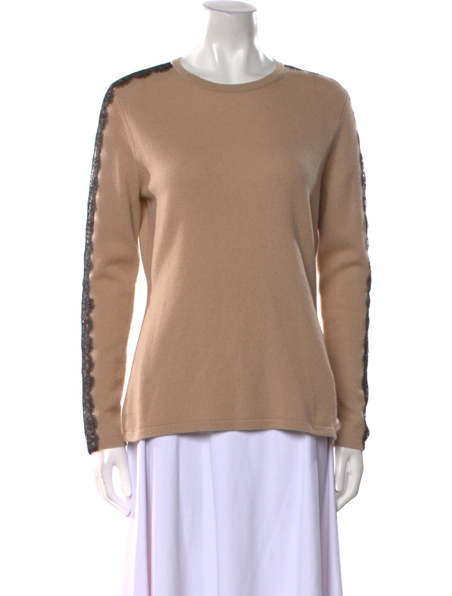 Neiman Marcus Cashmere Crew Neck Sweater