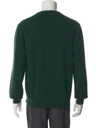 Neiman Marcus Cashmere V-Neck Pullover