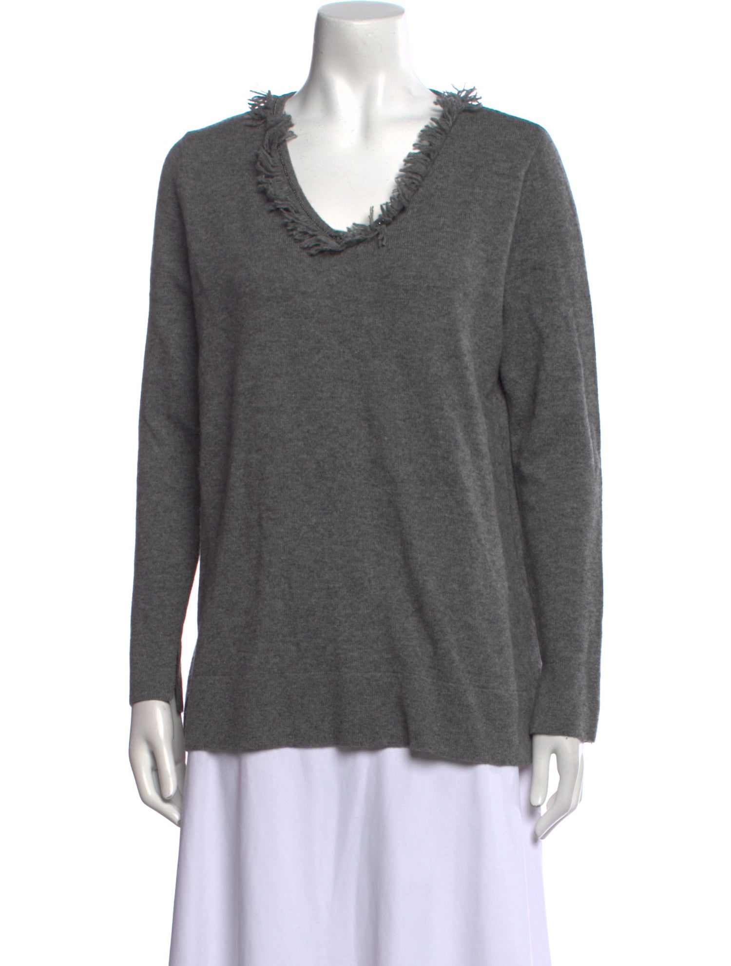 Neiman Marcus Cashmere V-Neck Sweater