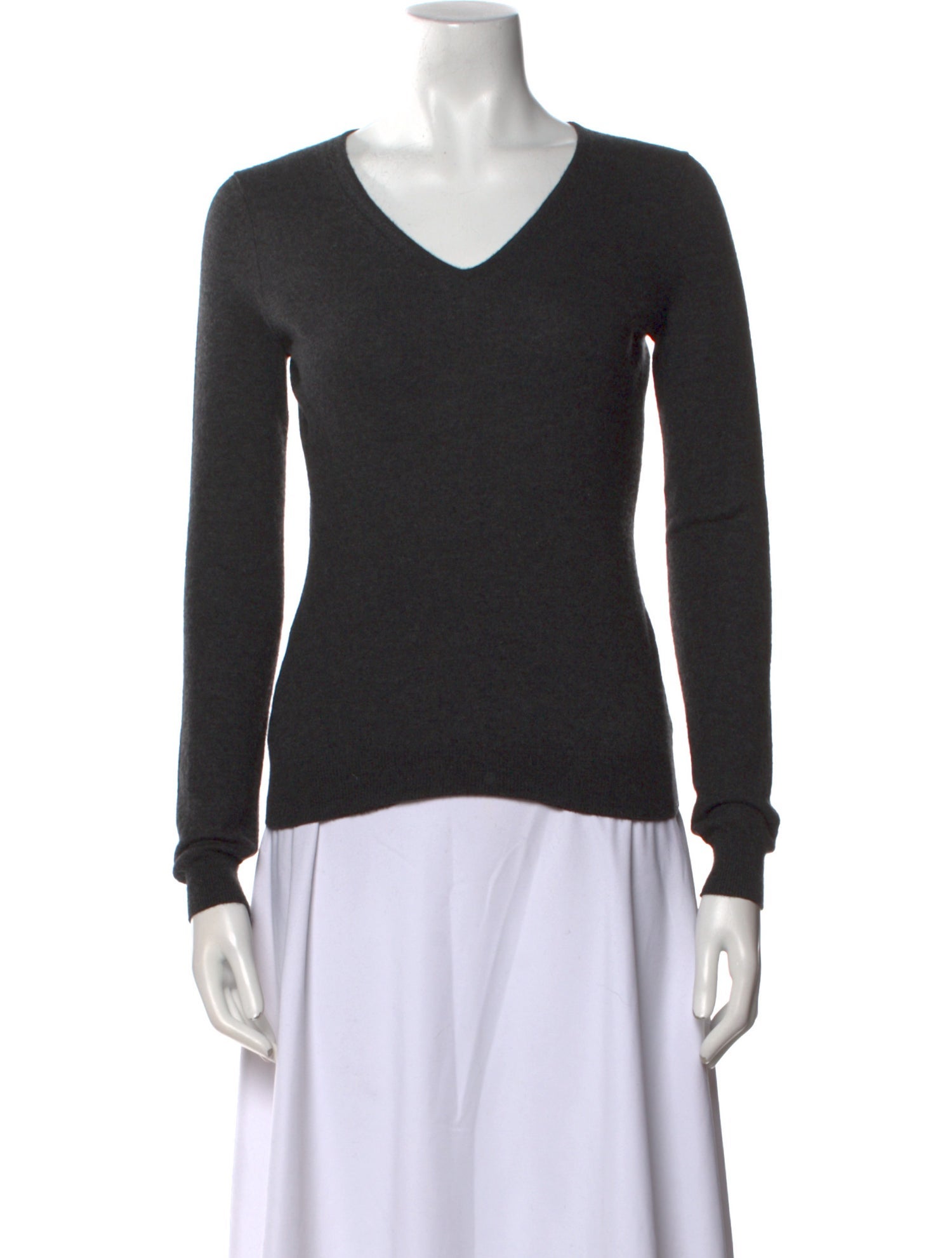 Neiman Marcus Cashmere V-Neck Sweater