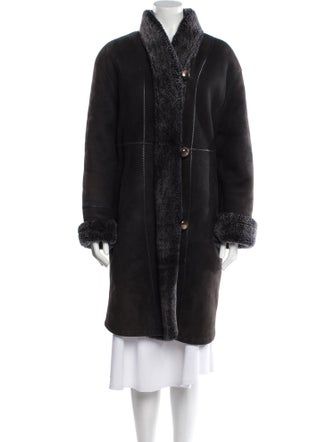 Neiman Marcus Shearling Fur Coat