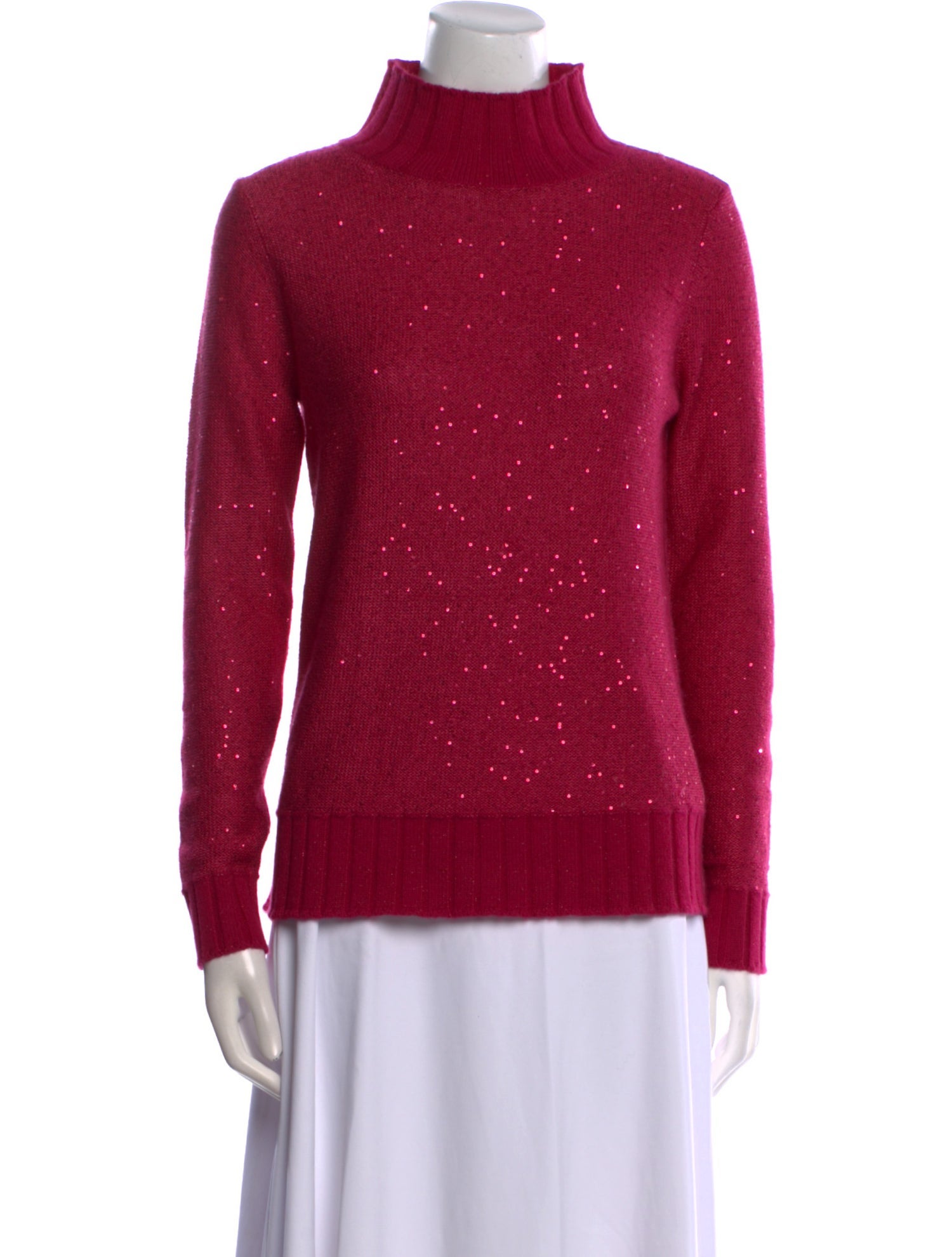 Neiman Marcus Cashmere Turtleneck Sweater