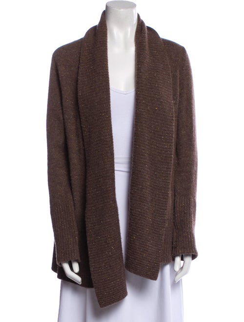 Neiman Marcus Cashmere Open Front Sweater