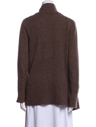 Neiman Marcus Cashmere Open Front Sweater
