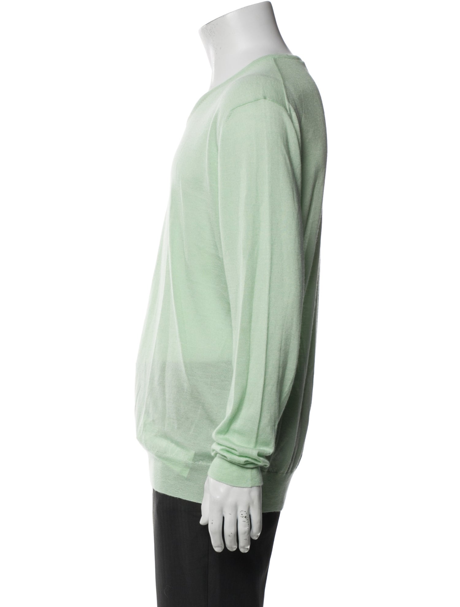 Neiman Marcus Cashmere V-Neck Pullover