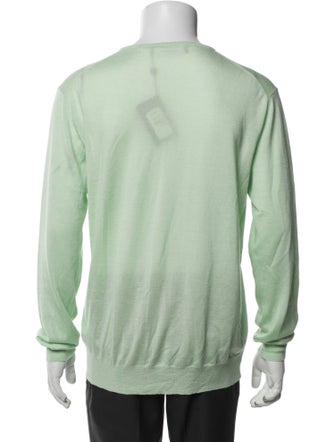Neiman Marcus Cashmere V-Neck Pullover