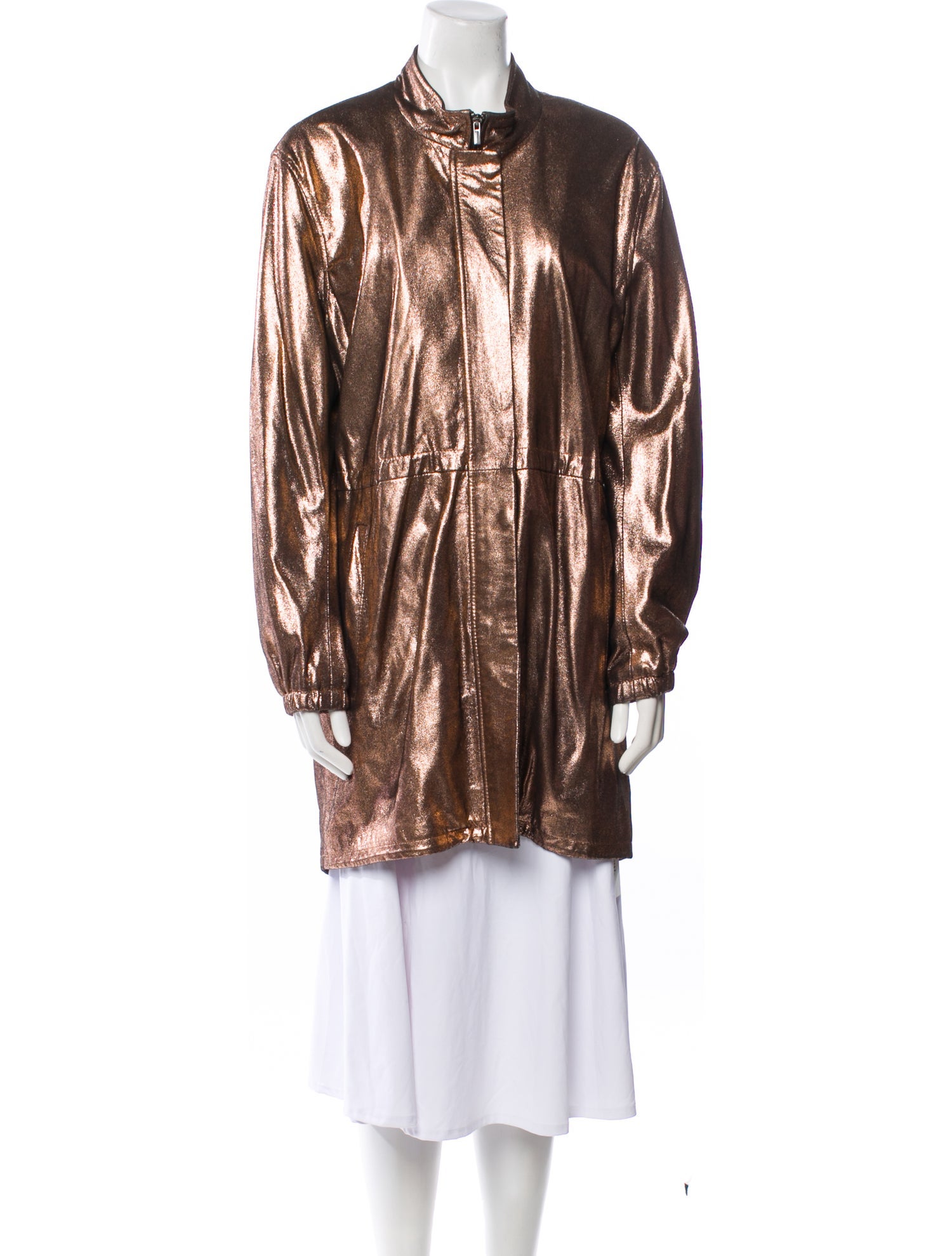 Neiman Marcus Leather Coat