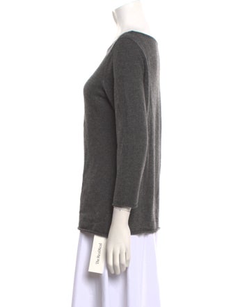 Neiman Marcus Cashmere Bateau Neckline Sweater