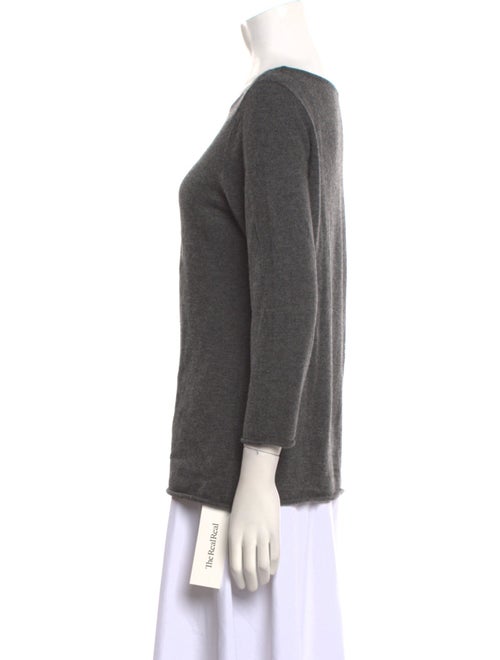 Neiman Marcus Cashmere Bateau Neckline Sweater
