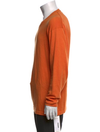 Neiman Marcus V-Neck Long Sleeve Pullover