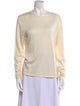 Neiman Marcus Silk Scoop Neck Sweater