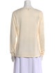 Neiman Marcus Silk Scoop Neck Sweater