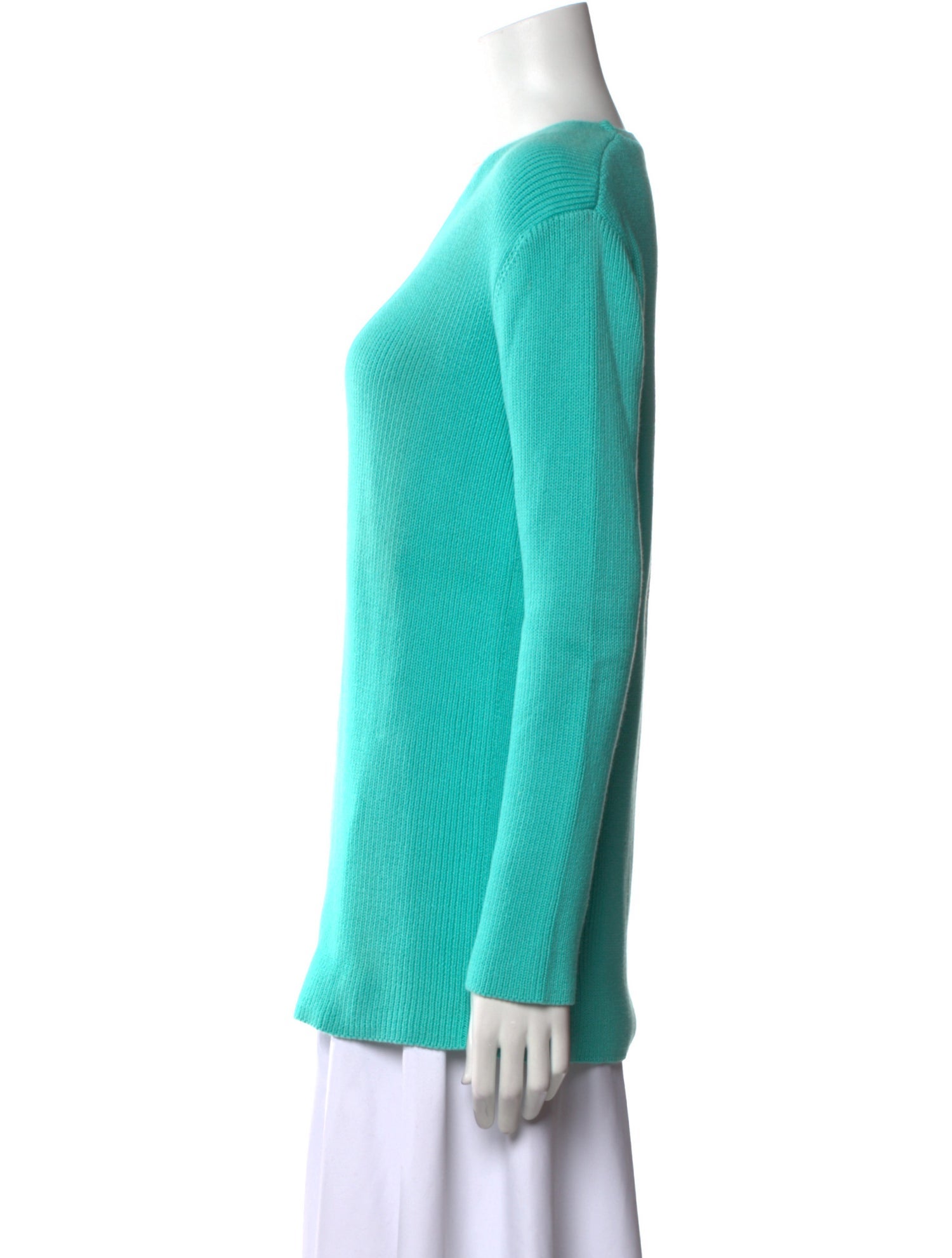 Neiman Marcus Scoop Neck Sweater