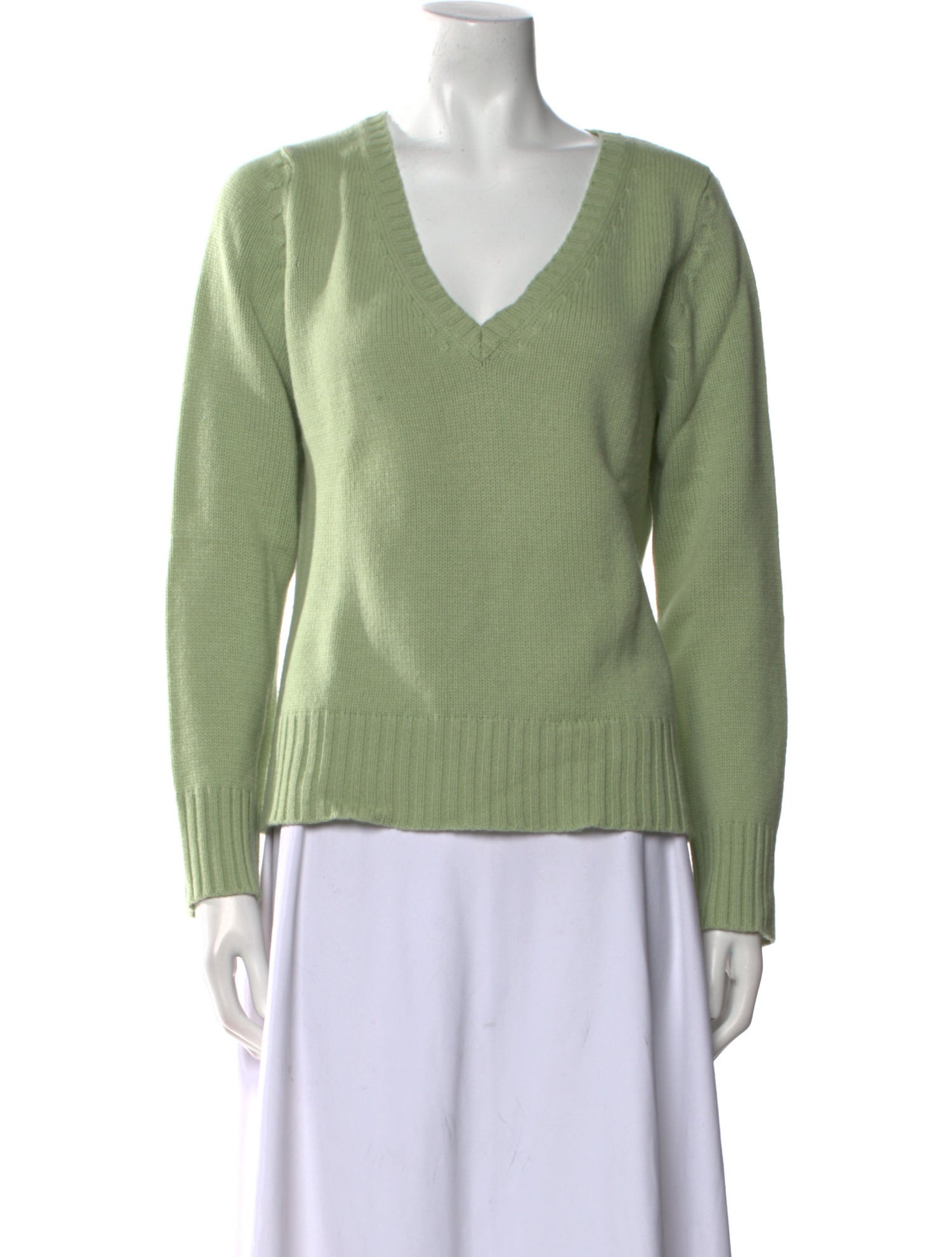 Neiman Marcus Cashmere V-Neck Sweater