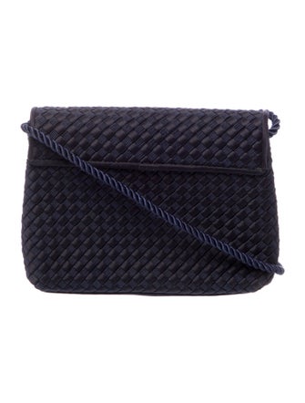 Neiman Marcus Satin Crossbody Bag