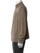 Neiman Marcus Camel Hair Mock Neck Pullover
