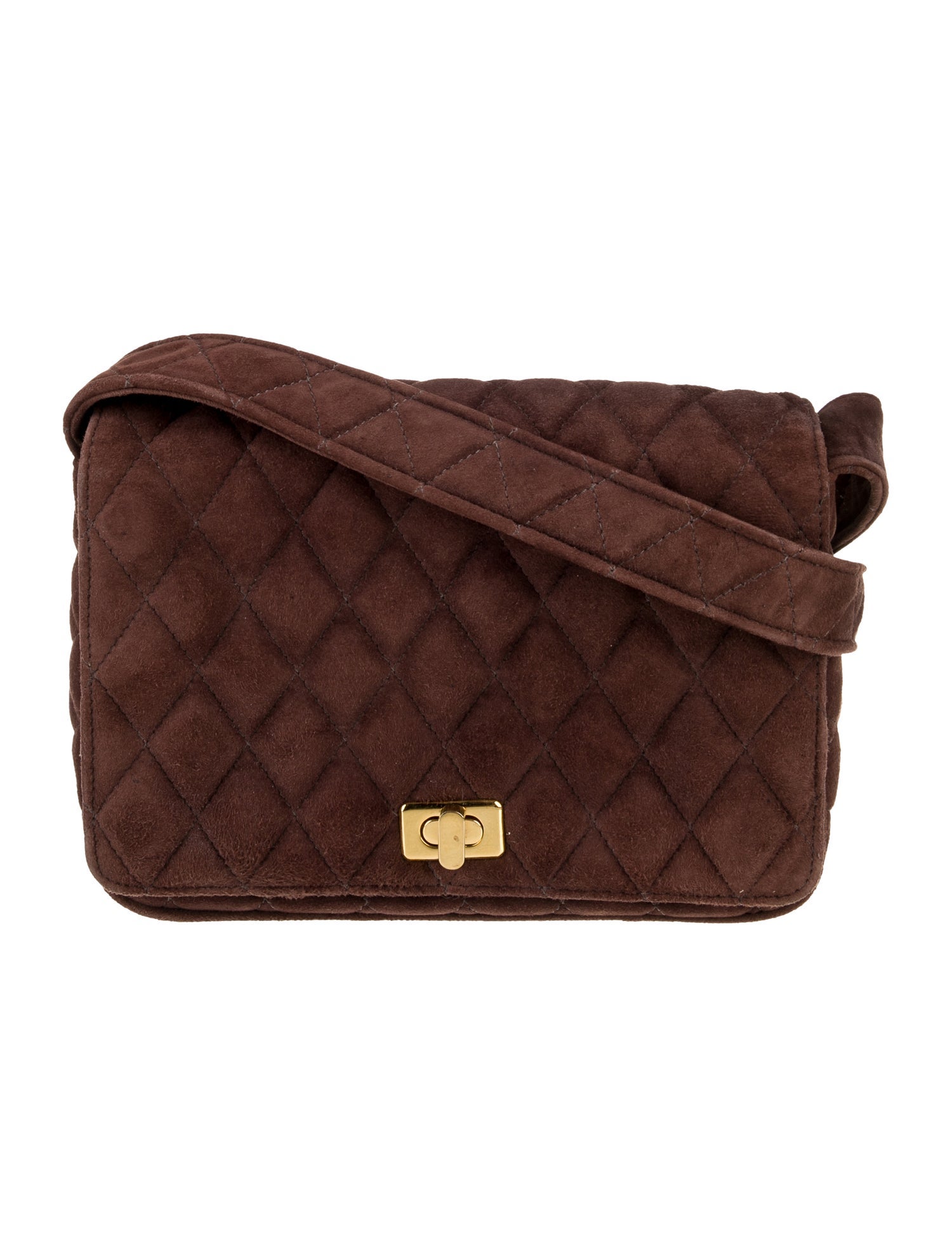 Neiman Marcus Suede Shoulder Bag