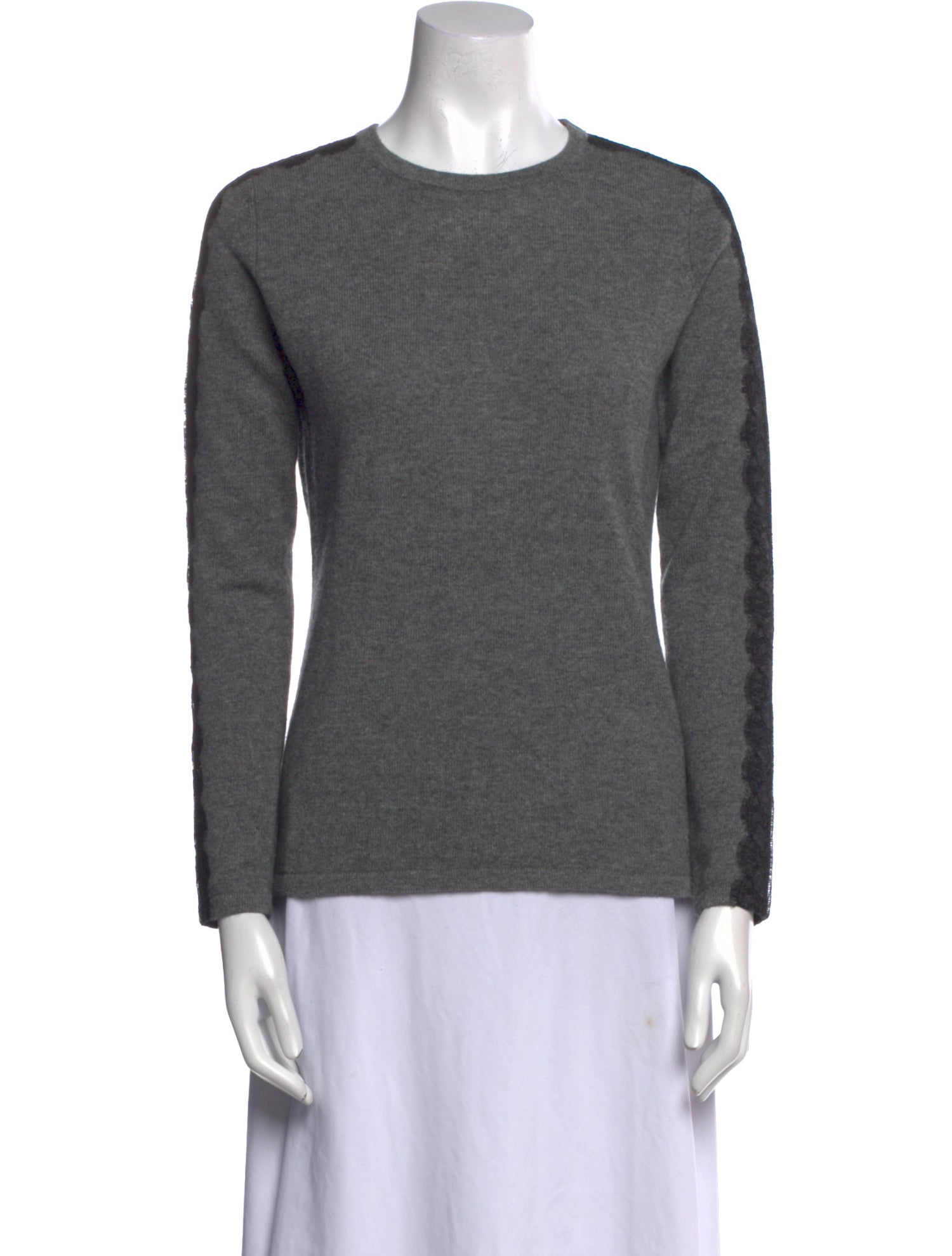 Neiman Marcus Cashmere Crew Neck Sweater