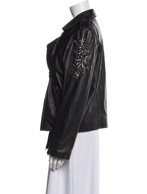 Neiman Marcus Leather Biker Jacket