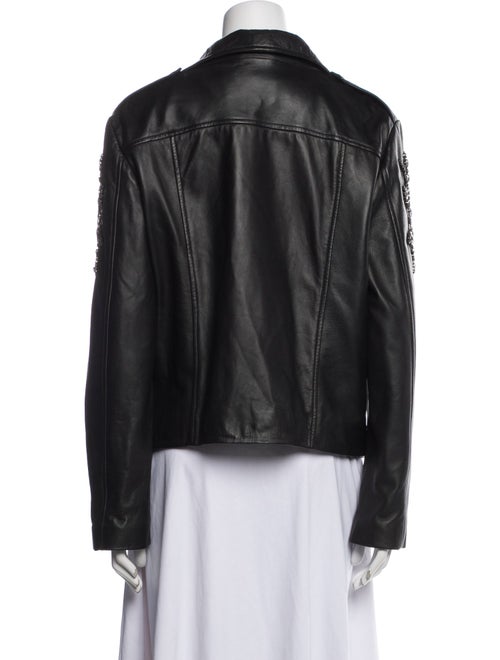 Neiman Marcus Leather Biker Jacket