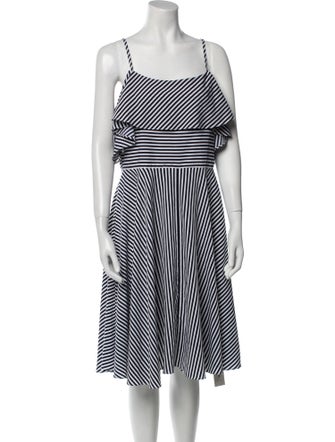Neiman Marcus Striped Mini Dress