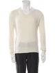 Neiman Marcus Cashmere V-Neck Pullover