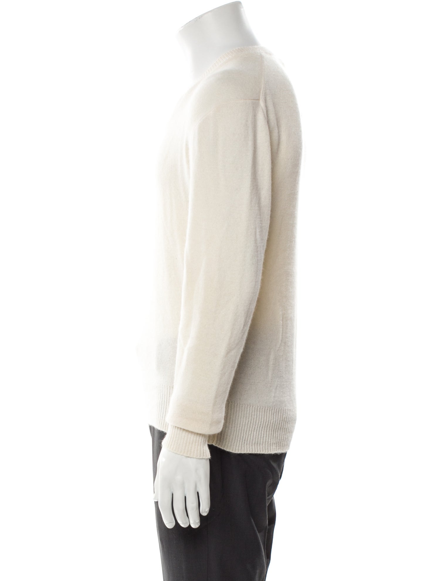 Neiman Marcus Cashmere V-Neck Pullover