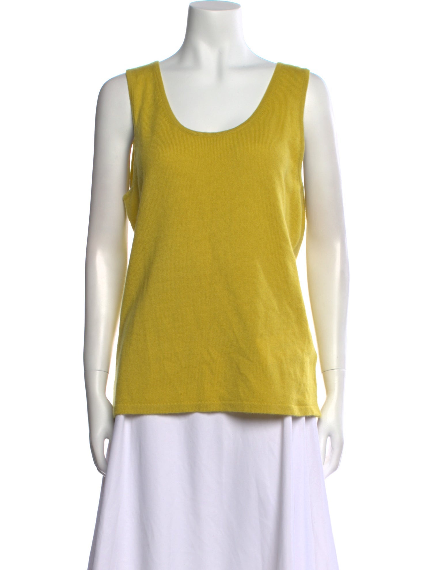 Neiman Marcus Cashmere Scoop Neck Top w/ Tags