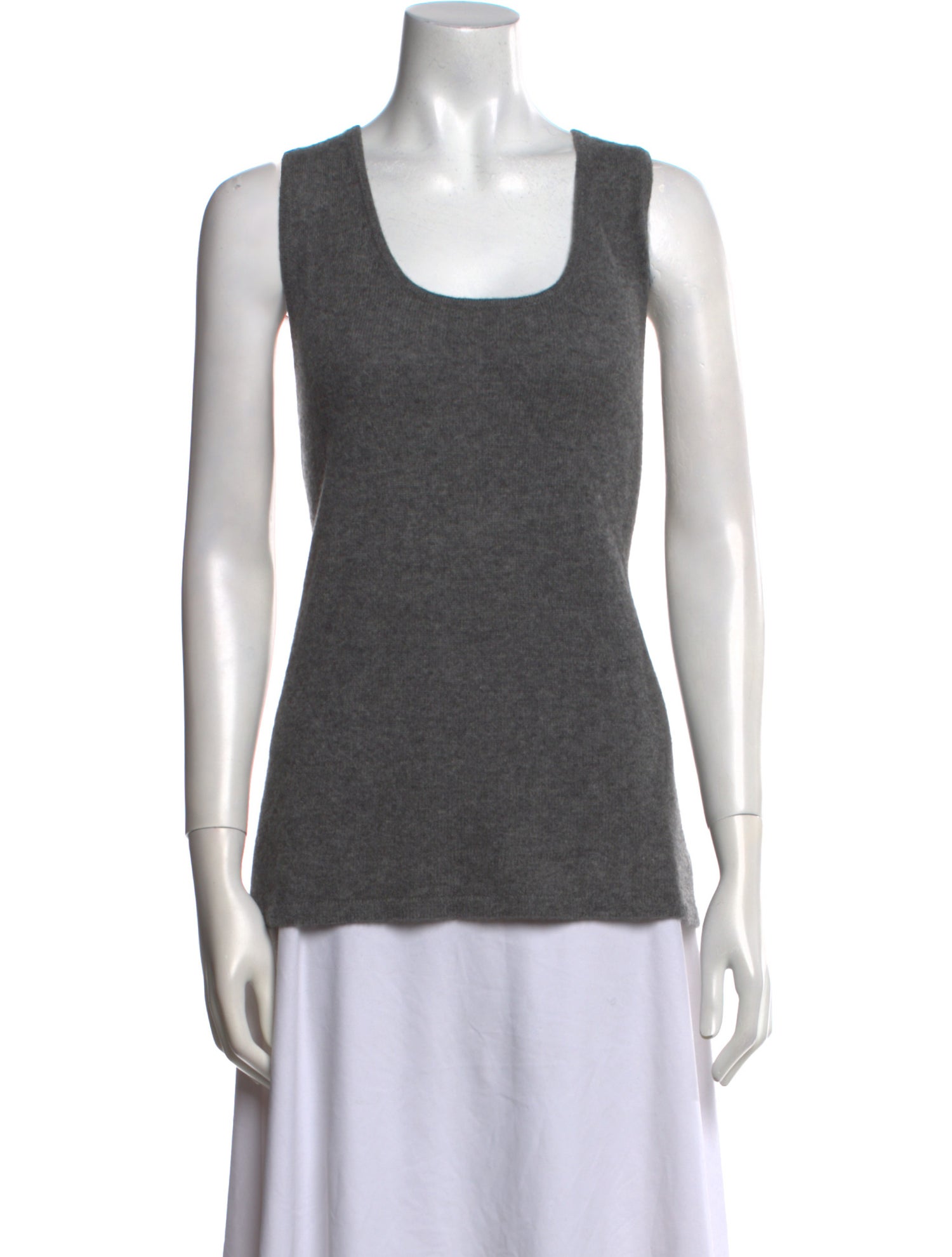 Neiman Marcus Cashmere Scoop Neck Top w/ Tags