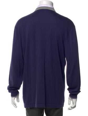 Neiman Marcus Cashmere V-Neck Pullover