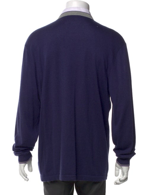 Neiman Marcus Cashmere V-Neck Pullover