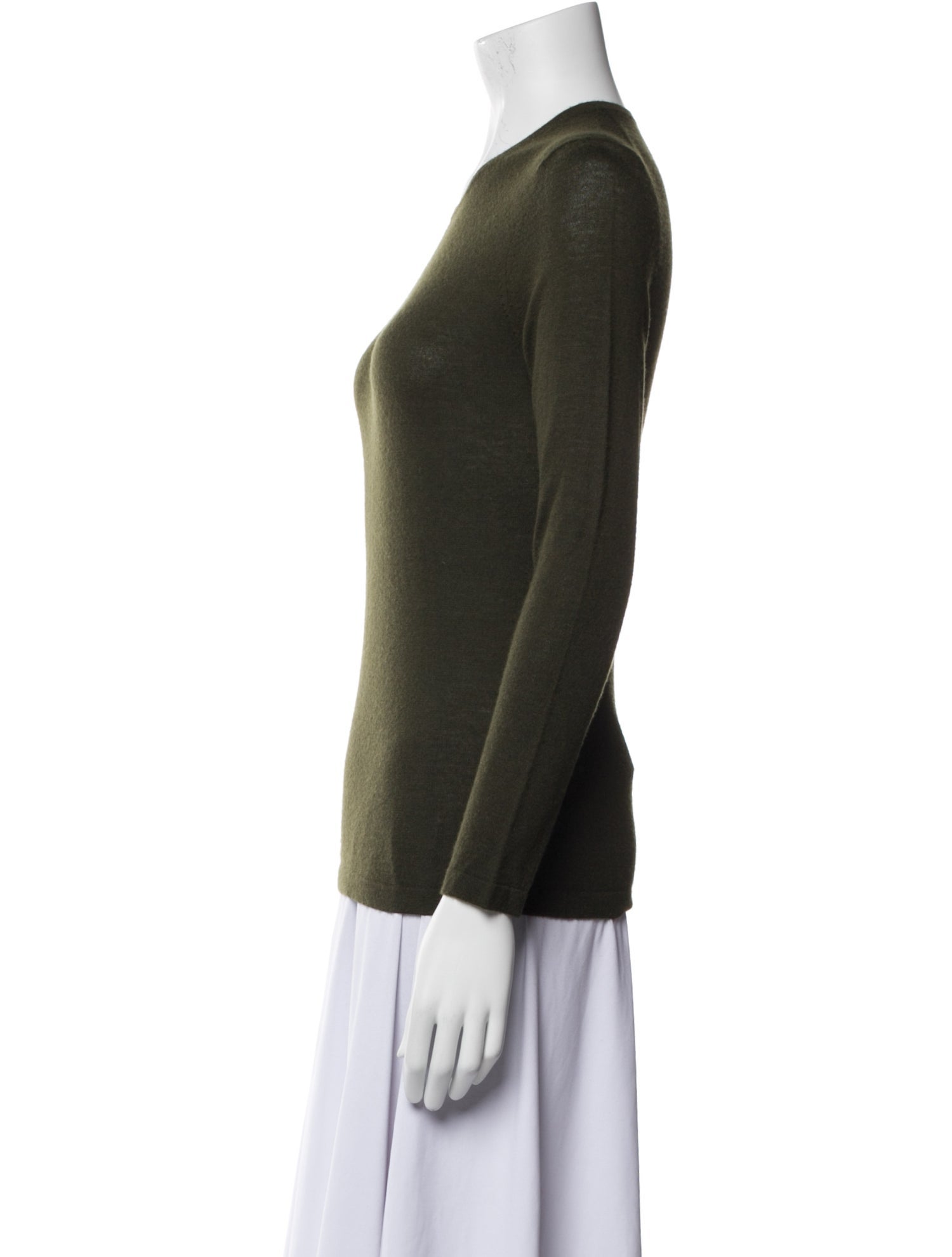 Neiman Marcus Cashmere Scoop Neck Sweater
