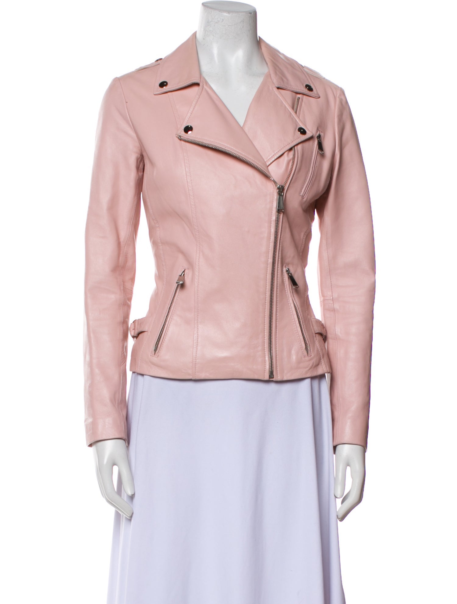 Neiman Marcus Leather Biker Jacket