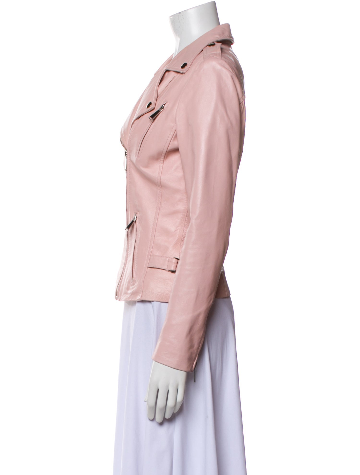 Neiman Marcus Leather Biker Jacket