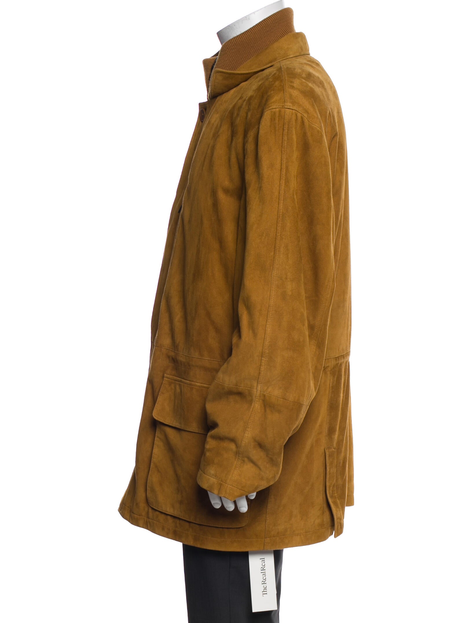 Neiman Marcus Leather Parka