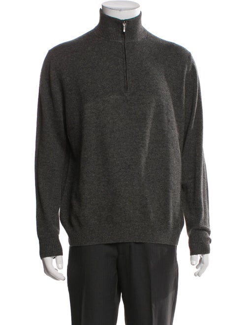 Neiman Marcus Cashmere Turtleneck Pullover