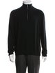 Neiman Marcus Cashmere Turtleneck Polo Sweater